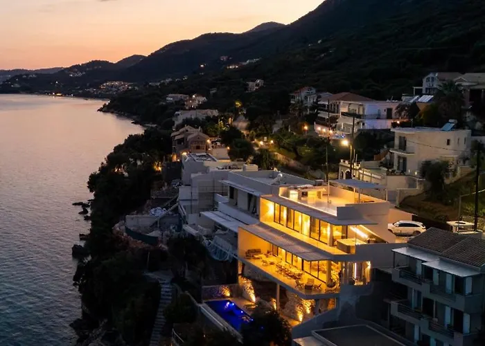Elysian Shores Beachfront Villa Glyfa